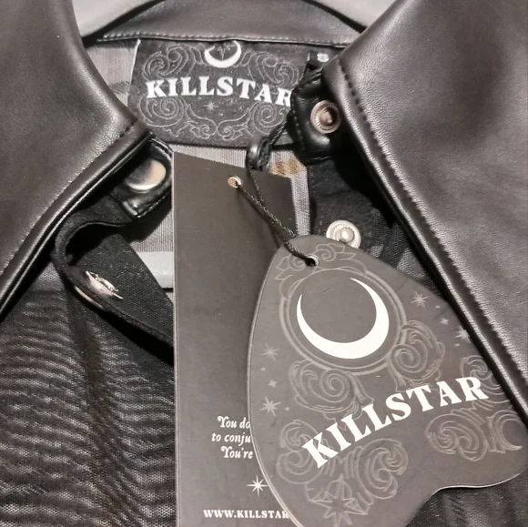 SOLD Cosmic Katy Suspender Dress Killstar - Picture 8 of 10